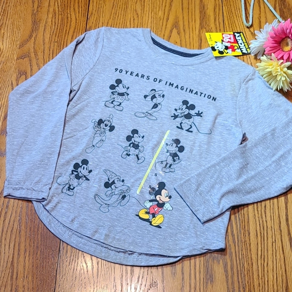 Disney NWT Mickey Mouse Top - Girl's Small